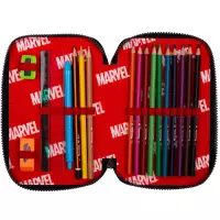 4. CoolPack Jumper 2 Piórnik Dwukomorowy Z Wyposażeniem Avengers F066778