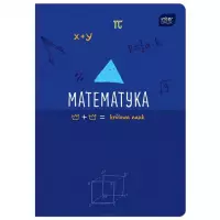 1. Interdruk Zeszyt A5 60 kartek kratka Matematyka 230102