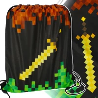 1. Starpak Worek Szkolny Na Obuwie Pixel Game 485590