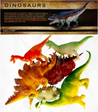 9. Mega Creative Zwierzęta Gumowe Dinozaur 6szt 463242