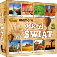 1. Adamigo Gra Memory Odkryj świat 