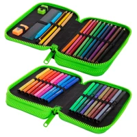 2. CoolPack Jumper 2 Piórnik Dwukomorowy Z Wyposażeniem City Jungle C66199/F