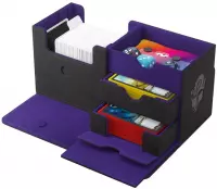 8. Gamegenic: The Academic 133+ XL (Tolarian) - Pudełko na Karty - Black/Purple