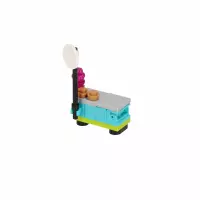 16.  Mega Creative Alleblox Klocki Konstrukcyjne 130 elementów Girl Wesołe Misteczko 547906