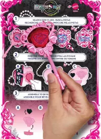 4. Mattel Monster High Straszysekrety Draculaura Zagadki HXH84
