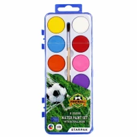 1. Starpak Farby Akwarelowez Pl 12 Kolorów Football 479316