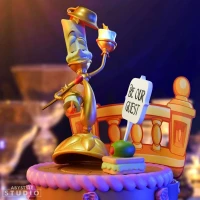 7. Figurka Disney Piękna i Bestia - Lumiere