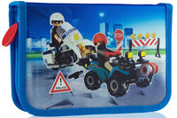 1. Astra Playmobil Piórnik Dwuklapkowy bez Wyposażenia PL-13 Policjant