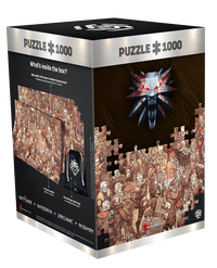 1. Good Loot Puzzle The Witcher (Wiedźmin): Birthday (1000 elementów)