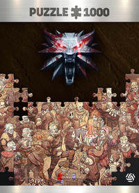 2. Good Loot Puzzle The Witcher (Wiedźmin): Birthday (1000 elementów)
