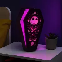 8. Lampka 3D Miasteczko Halloween - Trumienka