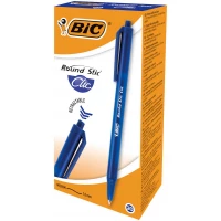 4. Bic Długopis Automatyczny Round Stic Click 20 Sztuk Niebieski 926376