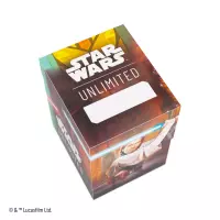2. Gamegenic: Star Wars Unlimited - Soft Crate - Pudełko na Karty - Obi-Wan Kenobi / Darth Maul