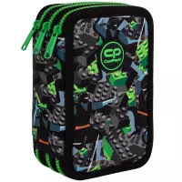 1. CoolPack Jumper 3 Piórnik Trzykomorowy Z Wyposażeniem Kids from the Block F067823