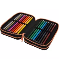 3. CoolPack Jumper 3 Piórnik Trzykomorowy Z Wyposażeniem Capybara Kapibara F067937