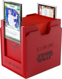 13. Gamegenic: Star Wars Unlimited Card Game - Twin Suns Deck Pod - Pudełko na Karty - Red