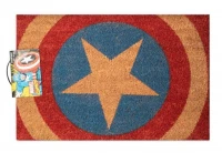 1. Wycieraczka pod Drzwi Marvel Kapitan Ameryka - Tarcza 60x40 cm