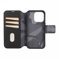 3. Decoded Detachable Wallet – skórzana obudowa ochronna do iPhone 15 Pro kompatybilna z MagSafe (black)