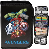 4. Paso Piórnik Dwuklapkowy z Wyposażeniem Avengers AV25LL-P001