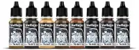 2. Vallejo: 70.182 - Model Color - Effects - Wood & Leather (8 x 18 ml)