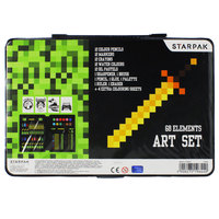 3. Starpak Zestaw Artystyczny Piksel Green 71el. 476949