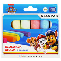 2. Starpak Psi Patrol Kreda Szkolna 6 kolorów 477810