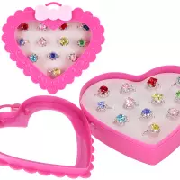 1. Mega Creative Pierścionek Diamencik Serduszko 543826