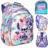 5. CoolPack Jerry Zestaw Szkolny Stitch 3el Plecak Pastel F029885 + Worek F054885 + Piórnik F076885
