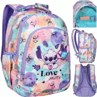 6. CoolPack Prime Zestaw Szkolny Stitch Pastel 3el Plecak F025885 + Worek F054885 + Piórnik F066885