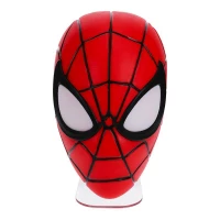 3. Lampka ścienno-biurkowa Marvel Spiderman Maska 15 cm