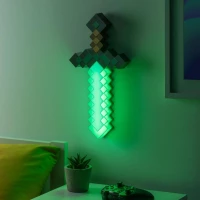 6. Minecraft Lampka Diamentowy Miecz 40 cm