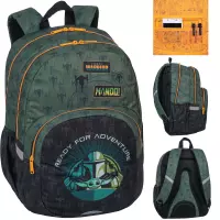 7. CoolPack Rider Plecak Szkolny Młodzieżowy Mandalorian F109781