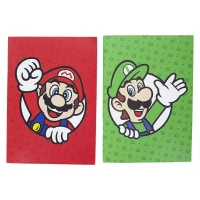 1. Zestaw Dwóch Notatników Super Mario