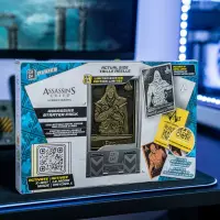 7. Zestaw: Stojak na Telefon plus 3x Płytki Digiplates - Assassins Creed