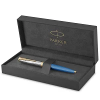 1. Parker Długopis 51 Premium Turkusowy GT 2169080