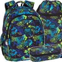 1. CoolPack Jerry Plecak Szkolny Skate Night F029930 + Worek F070930 + Piórnik F062930