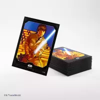 3. Gamegenic: Star Wars Unlimited - Double Sleeving Pack - Koszulki na Karty - Luke Skywalker