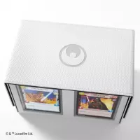 13. Gamegenic: Star Wars Unlimited - Double Deck Pod - Pudełko na Karty - White/Black
