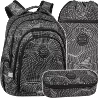 1. Zestaw 3el. CoolPack Drafter 3 Plecak Szkolny Render F010917 + Worek F070917 + Piórnik F062917