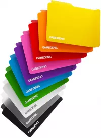 2. Gamegenic: Sideloading Flex Card Dividers - Podziałki do Pudełek na Karty - Multicolor