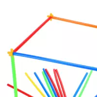 3. Mega Creative Klocki konstrukcyjne Słomki 298 Ele 474342