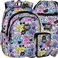 1. CoolPack Jerry Plecak Szkolny Mood F029934 + Worek F070934 + Piórnik F066934