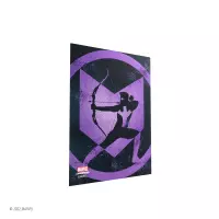 4. Gamegenic: Marvel Champions Art Sleeves 66 x92 mm - Koszulki na Karty - Hawkeye 50+1 szt.