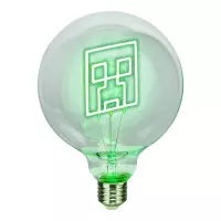 5. Żarówka Neonowa Minecraft Creeper