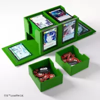 21. Gamegenic: Star Wars Unlimited - Double Deck Pod - Premium Pudełko na Karty - Green