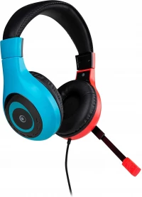 2. BIG BEN SWITCH/PC Słuchawki do Konsoli V.1 - RED+BLUE
