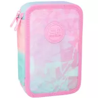 1. CoolPack Jumper 2 Piórnik Dwukomorowy Z Wyposażeniem Tie Dye F066912