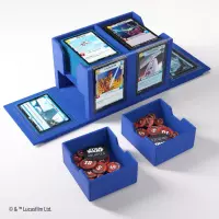 19. Gamegenic: Star Wars Unlimited - Double Deck Pod - Pudełko na Karty - Blue
