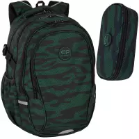 1. CoolPack Factor Plecak Szkolny Młodzieżowy Greeneh F002905 + F062905