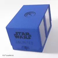 2. Gamegenic: Star Wars Unlimited - Double Deck Pod - Pudełko na Karty - Blue